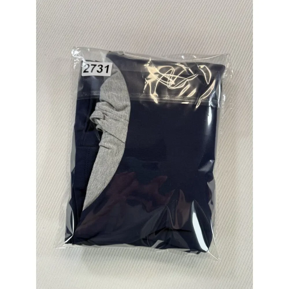 Polo Ralph Lauren Hooded Long Sleeve Shirt Mens M Colorblock Navy Green Red NWT - Picture 6 of 6